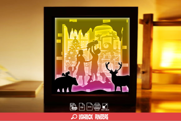 104 Family 3D SVG for Shadow Boxes: A Crafter’s Review