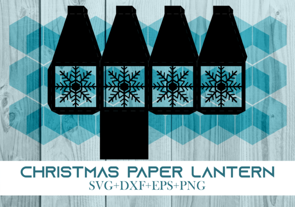 Christmas 3D SVG Lantern Series 0124 for Holiday Digital Products