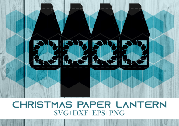 Christmas Paper Lantern Series 0004: 3D SVG Review