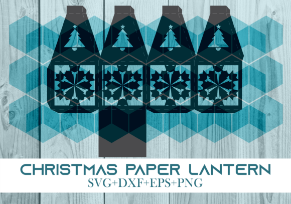 Christmas Paper Lantern Series 0019: 3D SVG Review