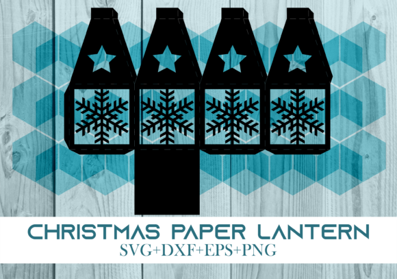 Christmas Paper Lantern Series 0066: 3D SVG Review