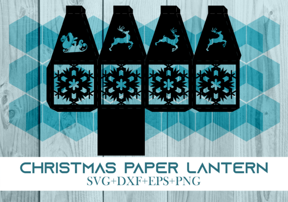 Christmas Paper Lantern Series 0089: A 3D SVG Review