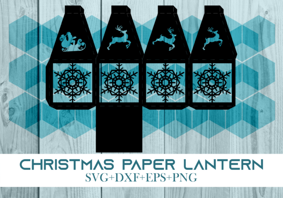 Christmas Paper Lantern Series 0102: A 3D SVG Review