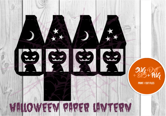 Halloween Paper Lantern Series 051: 3D SVG Shapes Review