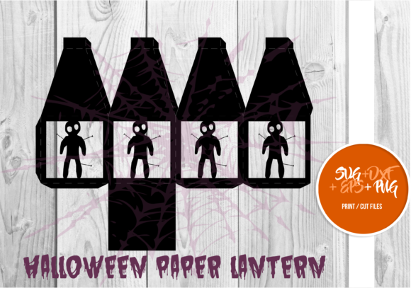 Halloween Paper Lantern Series 052: 3D SVG Shapes Review
