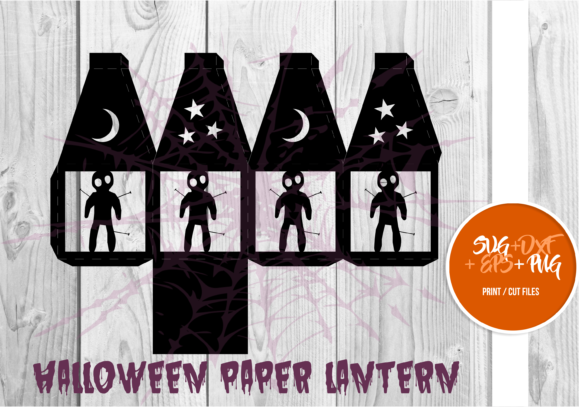 Halloween Paper Lantern Series 053: 3D SVG Shapes Review