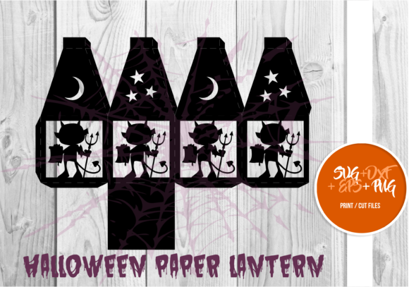 Halloween Paper Lantern Series 067: 3D SVG Shapes Review