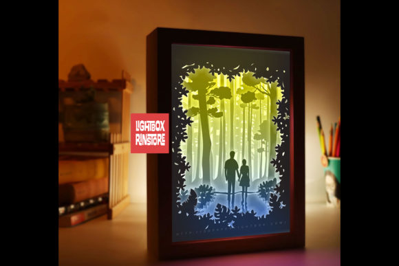 Love You Forever 3D SVG for Shadow Boxes