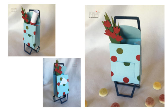 Trolley with Tulips: 3D SVG Shapes Review